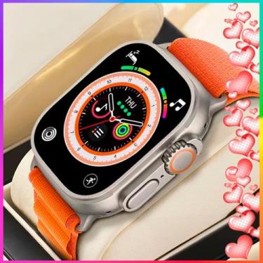 Imagem de Smartwatch Relógio Para meu Amor Inteligente X Pro Preto Bluetooth Mas