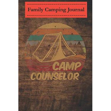 Imagem de Family camping journal log book- 6 x 9, Over 100 Page Camping Gifts Camp Lovers Counselor Happy Camper: Perfect RV Journal/Camping Diary or Gift for Campers