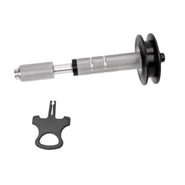 Imagem de oshhni Suporte de corrente de bicicleta de estrada, protetor de quadro multifuncional portátil, arruela de corrente para bicicleta de estrada