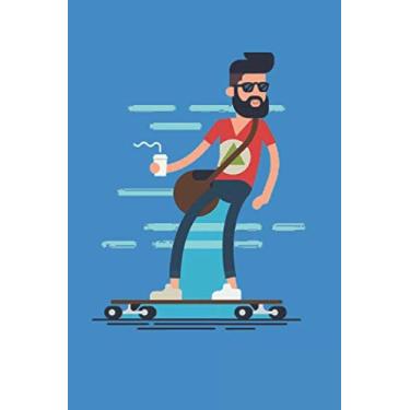Imagem de Skateboard: notizbuch a5 notizbuch a5 liniert notizbuch a5 softcover notizbuch a5liniert notizbuch
