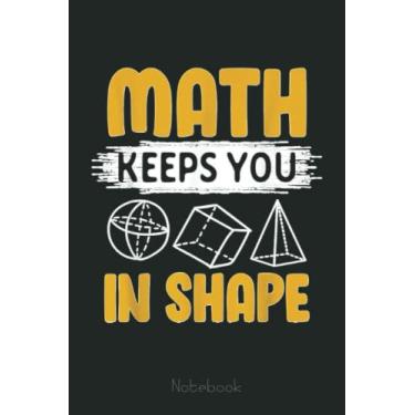 Imagem de Funny Math Teacher Art Men Women Mathematics Equation Lovers Graph Notebook: Graph Paper Notebook, Grid Paper for Math and Science Students, Quad Ruled 4x4 (110 Pages, 6x9)