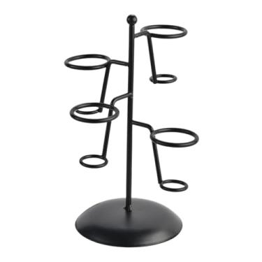 Imagem de Ｂｅｓｇａ Waffle Cone Titular Francês Fritar Carrinho de Exibição Cupcake Suporte de Cozimento para Chá de Bebê Decoração Aniversários Casa Cupcake, 4 Furos