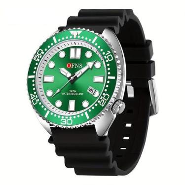 Imagem de Relógio, Movimento Quartz, Display Redondo, Caixa de Liga de Zinco - O