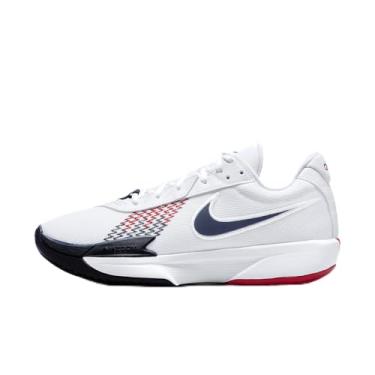 Imagem de Nike Tênis de basquete G.T. Cut Academy (HM9424-100, branco/Sport R), Branco/vermelho esportivo/obsidiana, 40 BR