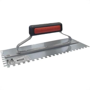 Imagem de Desempenadeira Aco Galo 305 Cabo Fechado Dentada 12 X29Cm