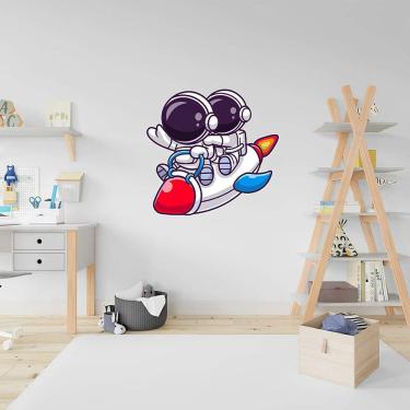 Imagem de Adesivo De Parede Irmãos Astronautas Mod02