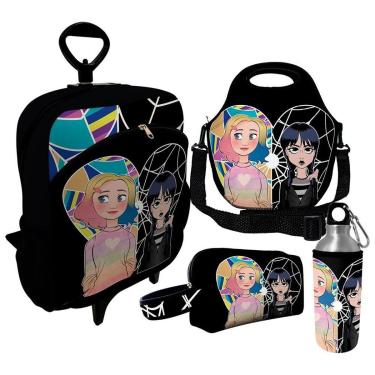 Imagem de Kit Escolar Infantil Mochila de Rodinha + Lancheira TérmicKit Escolar Infantil Mochila de Rodinha +-Unissex