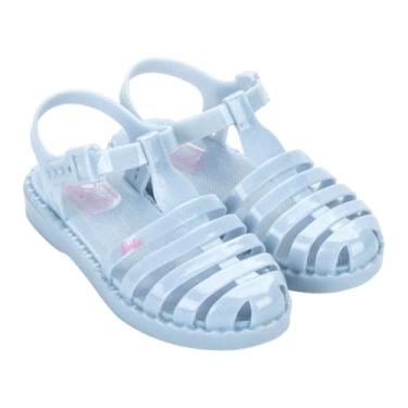 Imagem de Sandália Infantil Menina Barbie Duo Aranha Grendene Kids (Azul Glitter, BR, Criança de 9 a 12 anos, Numérico, 32)