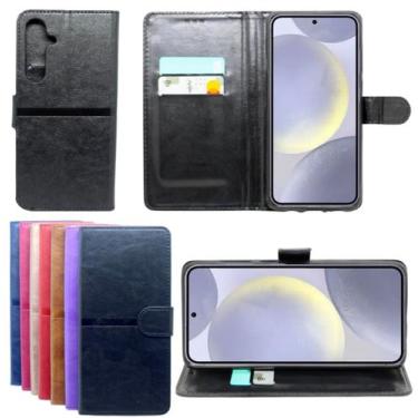 Imagem de Capa Proteção Capinha Carteira Para Galaxy S25 Plus Case - Mustangshop