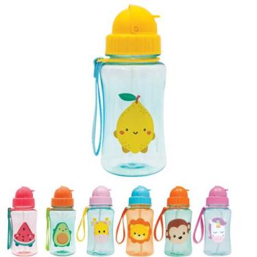 Imagem de Garrafinha Animal Fun e Frutti 400 ml Sucos Chás Água Infantil Buba, 4