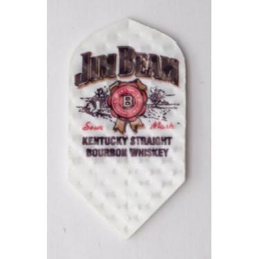 Imagem de Conjunto de 3 dardos americanos (9 voos) Jim Beam Slim Dart Flight - em relevo, Dimplementx