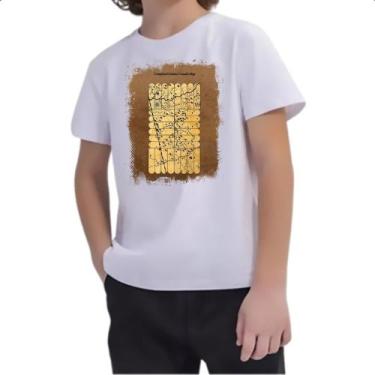 Imagem de Camiseta Infantil Grimm Mapa completo das chaves - Alearts, 14