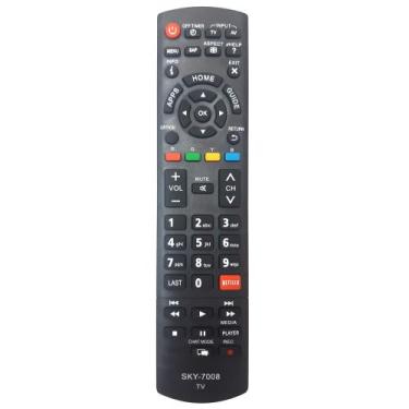 Imagem de Controle Remoto SKY-7008 Compatível com TV Panasonic - Lelong