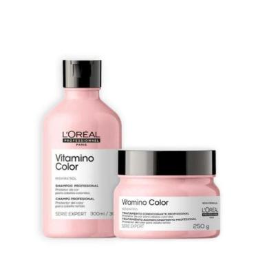 Imagem de Kit Vitamino Color Sh 300ml + Masc 250ml - Loreal Profissional