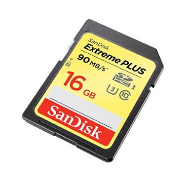 Imagem de SanDisk Cartão de memória Extreme Plus SDHC UHS-I/U3 de 16 GB até 90 MB/s de leitura (SDSDXSF-016G-GNCIN)