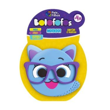 Imagem de Mordedor Bolofofos Bebê 4 Meses Pow Rick Sophie Massageador Gengiva Ma