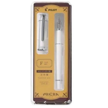 Imagem de PRERA Caneta-tinteiro Pilot Off-White Pont fina P-FPR-1-OW-F com caneta esferográfica Stylus original