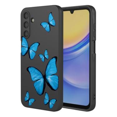 Imagem de KOARWVC Capa de telefone para Galaxy A16, capa para Samsung A16 SM-A166P, design de padrão de borboleta, fina, protetora, macia, amortecedora, capa de telefone para Samsung Galaxy A16 5G borboleta