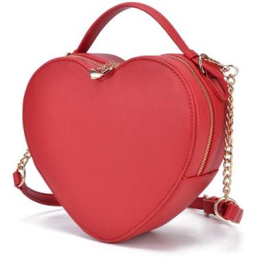 Imagem de Bolsa tiracolo Lola Mae em forma de coração para mulheres