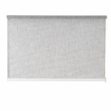 Imagem de Persiana Bloom Blackout Linho Cinza Claro 140X160
