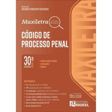 Imagem de Código De Processo Penal - Maxiletra - 2025