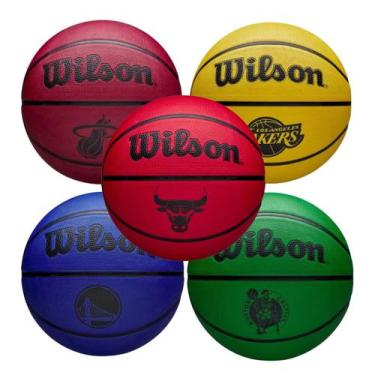 Imagem de Bola De Basquete Nba Team Tribute 7 Wilson, Gs warrior