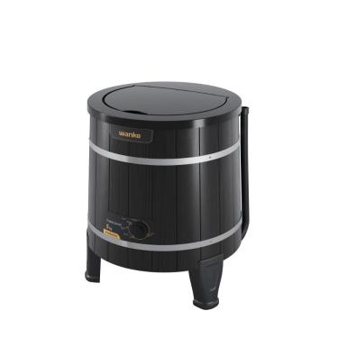 Imagem de Máquina de Lavar Roupa Lavadora 220 V 50 60 Hz 5 Kg Tanquinho Lavanderia Compacta Escuro Wanke Preto