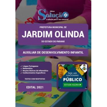 Imagem de Apostila Jardim Olinda Pr Auxiliar Desenvolvimento Infantil - Editora 