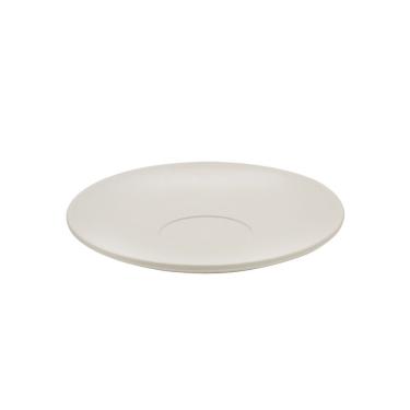 Imagem de Pires Para Xícara De Chá Redonda 14x14 Branco Em Policarbonato Linha Profissional Cook Vem