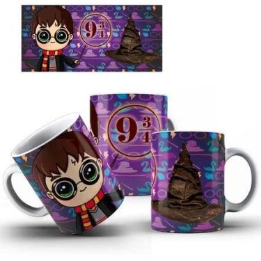 Imagem de Caneca Harry Potter COM SEU NOME de Porcelana Vários modelos - loja di