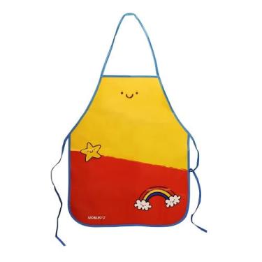 Imagem de Avental de Cozinha Infantil Impermeável Coleção Solar 49,5x39,5cm - Le
