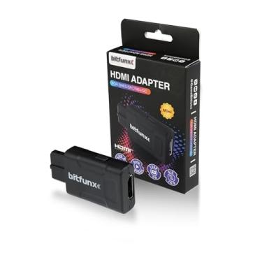 Imagem de BITFUNX Adaptador HDMI N64 – Suporta interruptor 16:9/4:3, mini conversor HD 720P/1080P com S-Video automático e composto, adaptador de videogame Plug & Play sem atraso, conversor HD para console N64