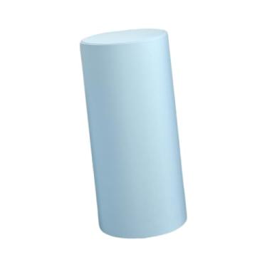 Imagem de Generic Capa de pedestal de sobremesa cilíndrica, capa de de sobremesa, toalha de mesa, pedestal cilíndrico para decoração de festa de formatura, M