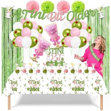 Imagem de Green Pink A Tini Bit Older Birthday Decorations - Birthday Baloons
