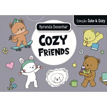 Imagem de Coleção Cute & Cozy - Cozy Friends - Cinza - PE DA LETRA, 3