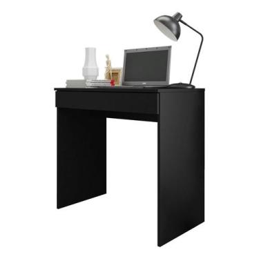 Imagem de - Mesa Para Computador Escrivaninha Alexia Preto - Ajl Móveis, Preto