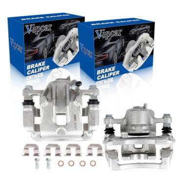 Imagem de Par de pinças de freio dianteiro para Hyundai Sonata 2008 2009 2010 Pinças de freio a disco de foco dianteiro esquerdo e direito com montagem de suportes 19B3412A+19B3413A