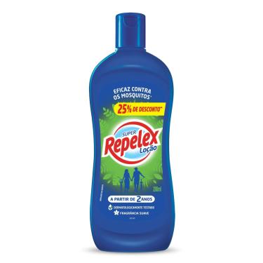 Imagem de Repelente Super Repelex Family Care Loção 200ml 25% de Desconto