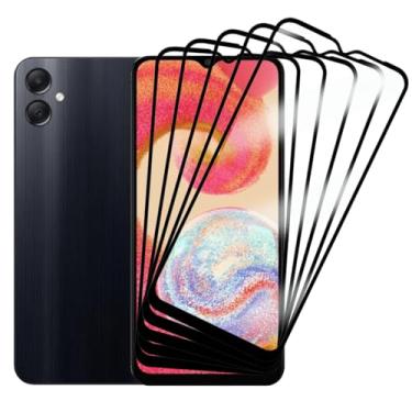 Imagem de Película de Vidro 3D Compatível Samsung Galaxy A04E 6.5 Polegadas, Kit com 5 Unidades, Proteção Total da Tela