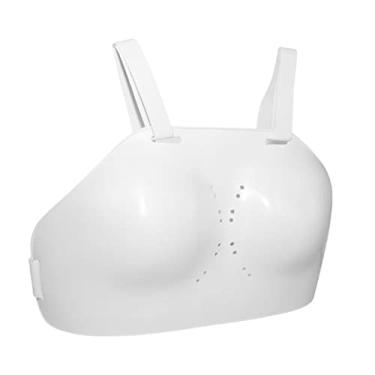 Imagem de Pegciuho Protetor de Peito de Esgrima Equipamentos de Esgrima Protetor de Peito Adulto Macio para Artes Marciais Taekwondo Boxe Futebol Kickboxing, Mulher, XS