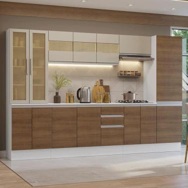 Imagem de Armário De Cozinha Completa 100% Mdf 290 Cm Smart Madesa