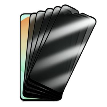 Imagem de 5 Películas De Privacidade Vidro Temperado Para Samsung Galaxy S24 FE Anti Curioso Tela Privativa