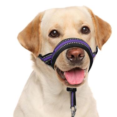 Imagem de Coleira de cabeça de cachorro BARKLESS Soft No Pull acolchoada para cães de médio e grande porte