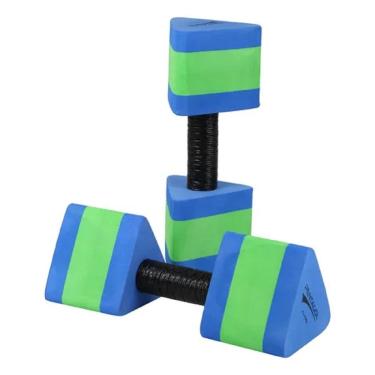 Imagem de Halteres 3 e 4 Quilos Pentagol Peso Para Hidroginastica Natação-Unissex