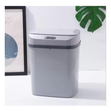 Imagem de Lixeira Banheiro Cozinha Automática Com Sensor Inteligente/