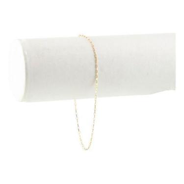 Imagem de Pulseira Masculina Tijolinho 17 Cm Ouro 18k 750 Certificado - JOIE JOI