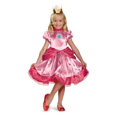Imagem de Nintendo Super Mario Brothers Princess Peach Girls Toddler Costume, Small/2T