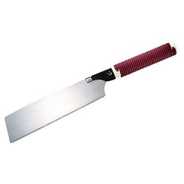 Imagem de TAJIMA Serra de tração – Serra manual japonesa de 265 mm x 16 TPI com lâmina de liberação rápida e cabo reto de elastômero curto – JPR-265ST