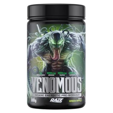 Imagem de Suplemento Alimentar Pré-treino Venomous 300g - Raze Labs (300g, Green apple)