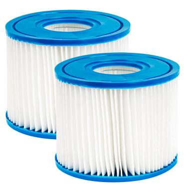 Imagem de FFyan 2 cartuchos de filtro de substituição tipo S1 Spa para Intex PureSpa 28429E, 28403E, 28407E, 28443E, 28453E, 28421E, 28423E, 28413E bomba de piscina